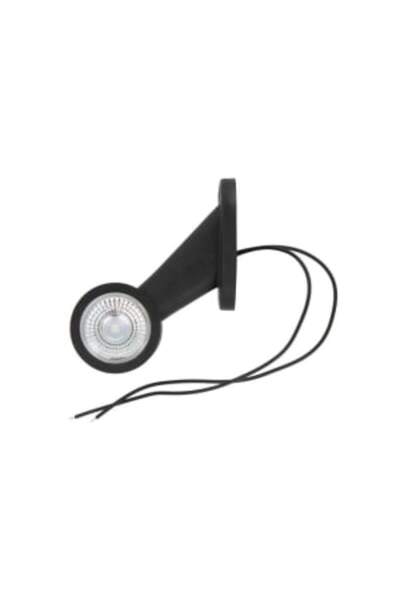 WAS Lampa Gabarit Dreapta Alb/Rosu Led pe Brat Scurt 12/24v