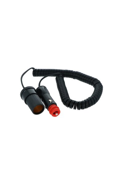 Carpoint Prelungitor bricheta auto 12/24V 5A, cablu spiralat 2,5 m, compatibi...