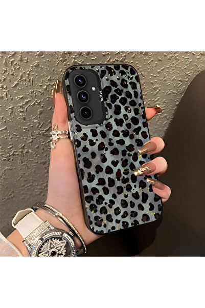 SLIMFELT Samsung Galaxy A54 Uyumlu Yüksek Kaliteli leopar sert kılıf, darbe k...