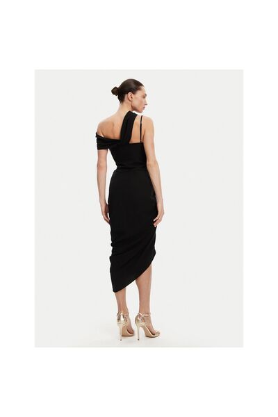 VERSACE JEANS COUTURE Rochie de cocktail pentru femei 78HAO903 N0432 Negru