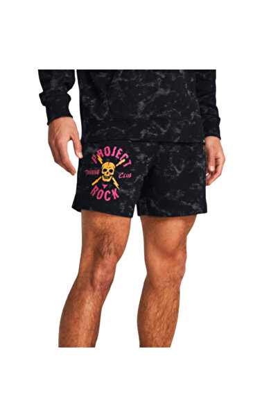 Under Armour PJT RCK AOP RVL TERRY STS 1383290-001 Μαύρο XL