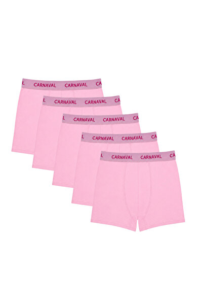 CARNAVAL SOCKS Carnaval Monotone Men's Boxer Set of 5 - Pink