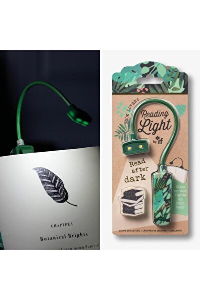 İF Lampa de citit Botanika Book Lover's cu clema multicolora flexibila