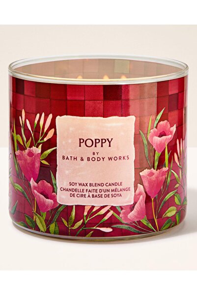 Bath & Body Works Poppy Büyük Mum