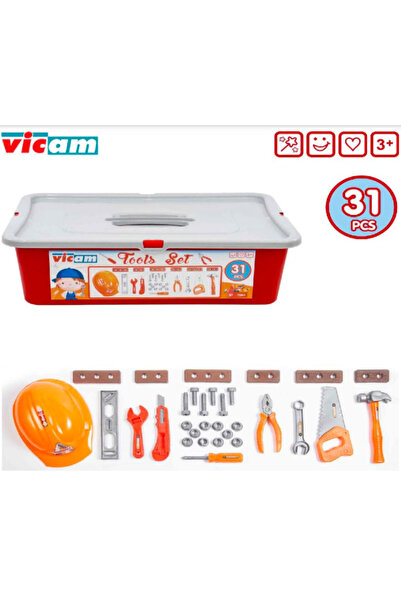 Vicam Worker Tools Set 31 Pieces 78