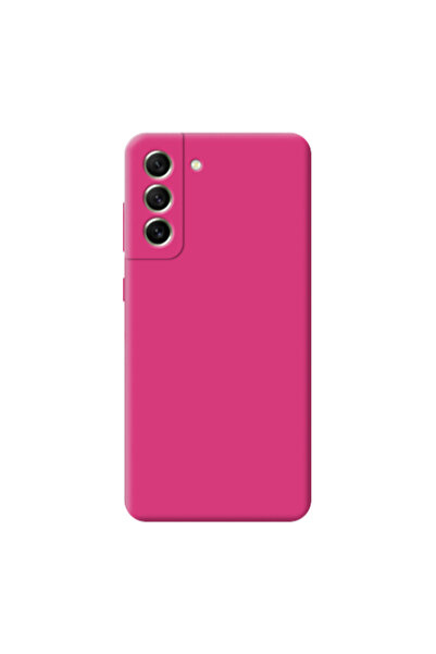 Other Samsung S21 FE -case Fuchsia Colored Silicone TPU Θήκη