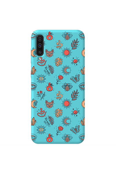 Other Samsung A70 Magic potion Turquoise Colored Silicone TPU Θήκη