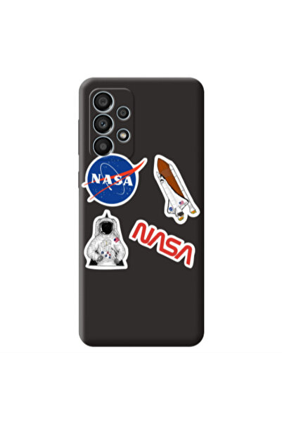 Other Samsung A53 Nasa Black Colored Silicone TPU Θήκη