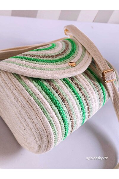 Yektayla Handmade Crossbody Bag, Mini Bag, Casual Bag, Straw Bag