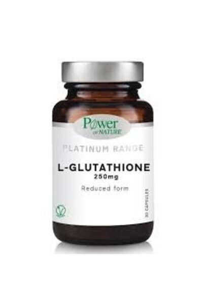 Power Health Πλατινένια Σειρά L-Γλουταθειόνη 250MG 30 Κάψουλες