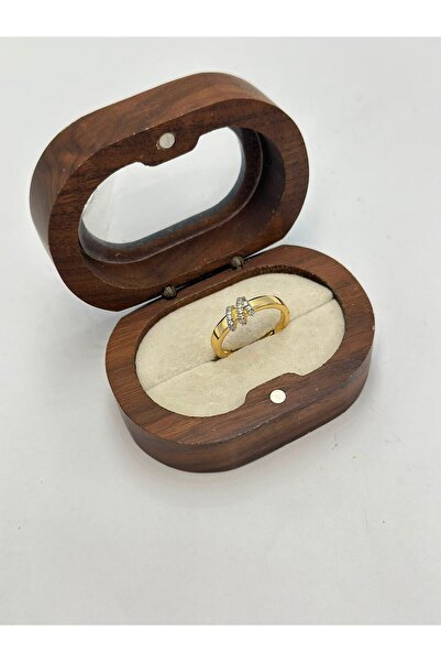 BYYEŞO Double Color Zircon Stone Fine Adjustable Steel Ring