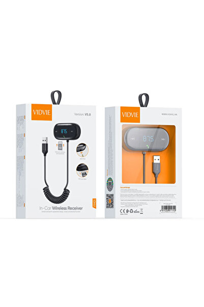 Vidvie In-Car FM01 In-Car Wireless Receiver
