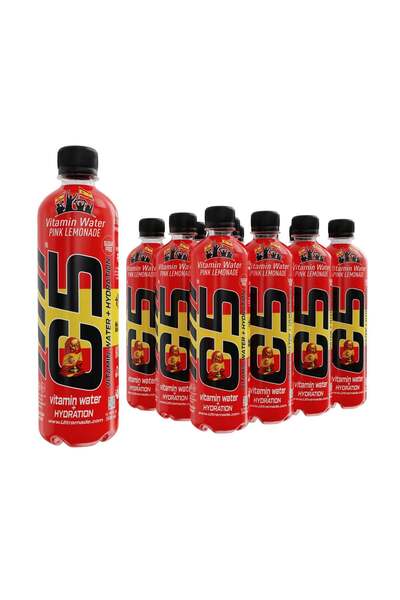 C5 Vitamin Water + Hydration Pink Lemonade - World Cup Spain Edition - Functi...