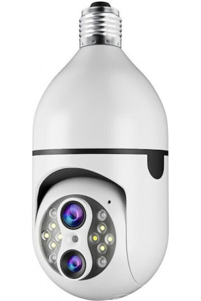 Jortan Κάμερα παρακολούθησης IP Wi-Fi Full HD 1080p Αδιάβροχη με ηχείο και φα...