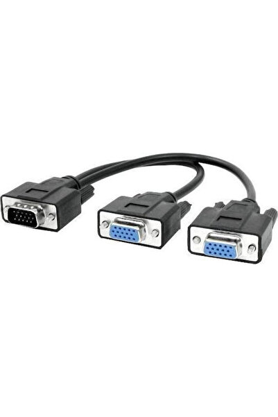 POWERTECH Μετατροπέας VGA αρσενικό σε VGA 2x θηλυκό 1 τεμάχιο CAB-G014