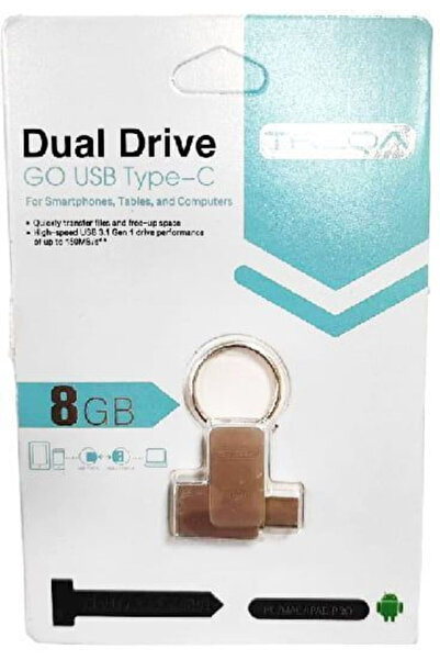 OEM 8GB USB 3.0 Στικάκι με σύνδεση USB-A και USB-C
