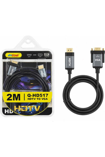 OEM Καλώδιο HDMI HDMI Αρσενικό σε HDMI Αρσενικό 2μ Μαύρο