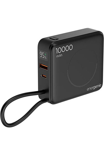 Energenie Γρήγορο Power Bank 10000mAh 20W με Θύρα USB-A και Θύρα USB-C Power ...
