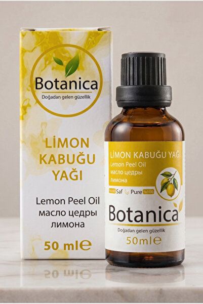 botanica 100% Pure Lemon Peel Essential Oil 50 ml – High Lemon Extract Bright...