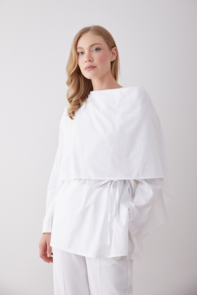 Melike Tatar Şallı Tunik 32-2904