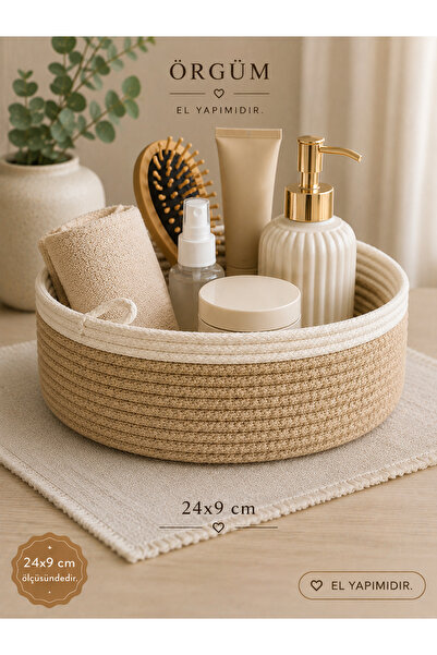 ÖRGÜM Organizator multifuncțional tip coș 24x9 cm