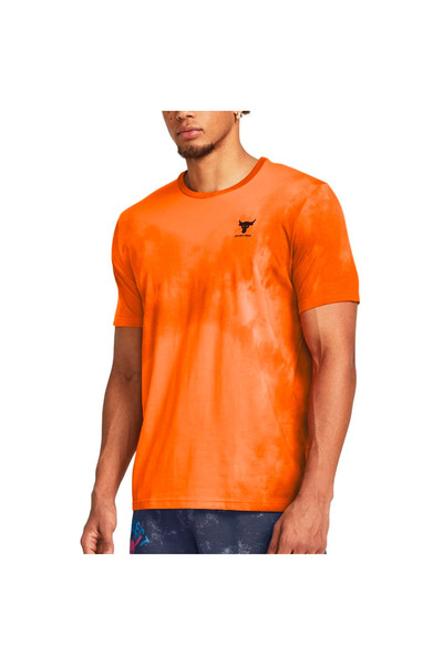 Under Armour PJT RCK PAYOF AOP GRAPHIC 1383194-810 Πορτοκαλί S