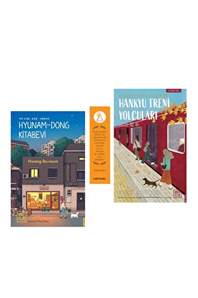 Athica Hyunam-Dong Kitabevi/Hankyu Treni Yolcuları/2Kitap Set