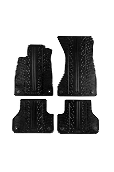 Gledring Πατάκια Αυτοκινήτου 0252 Audi A4 B9 2015- Μαύρα 4 Τεμάχια (CAR0013712)