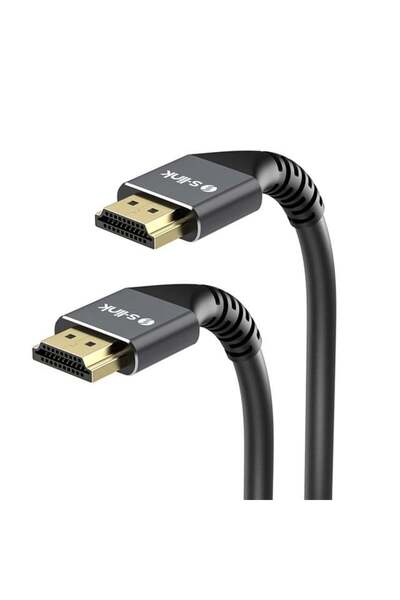 S-LINK 1.5 Meter 4K 60Hz HDMI Cable - Slx-Hd4K015 Metal Shielded V2.0 Ultra H...