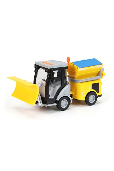 Bibilel Masina de Maturat Stradala City Service 1:16 cu Lumini si Sunete, Juc...