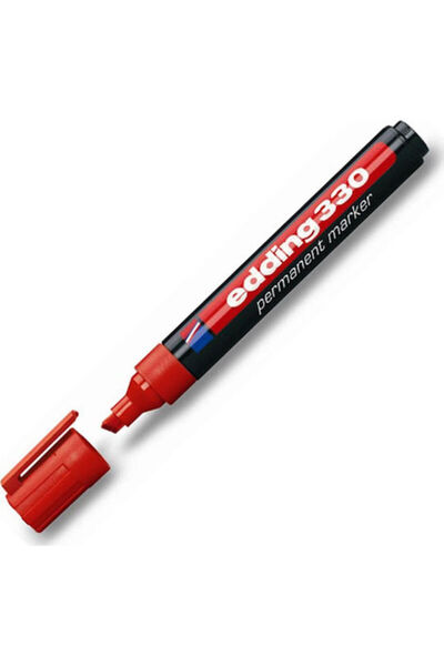 Edding 330 Μόνιμος Μαρκαδόρος 5mm Κόκκινο