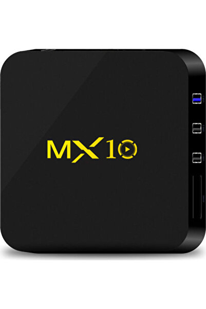 OEM TV Box MX10 (RK3328/4GB/32GB/Android) 4K UHD με WiFi USB 2.0 / USB 3.0, 4...