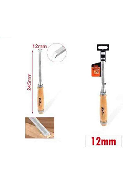OEM Σμίλη Kmt με ξύλινη λαβή 12mm