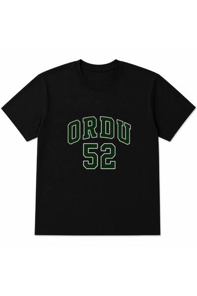 EYMORA Army 52 Printed Unisex Black T-Shirt – City-Themed College Style 100% ...