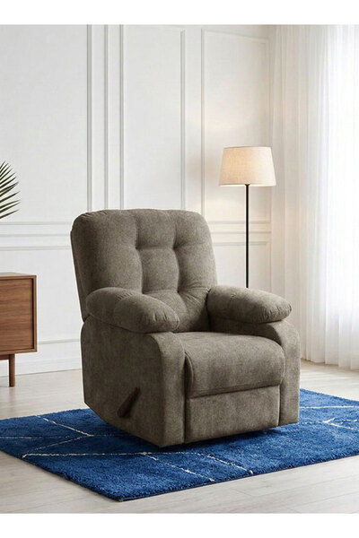 Medical Sleep Roko | Rocking Relaxing Recliner Chair with Bed Mode - Brown Ve...