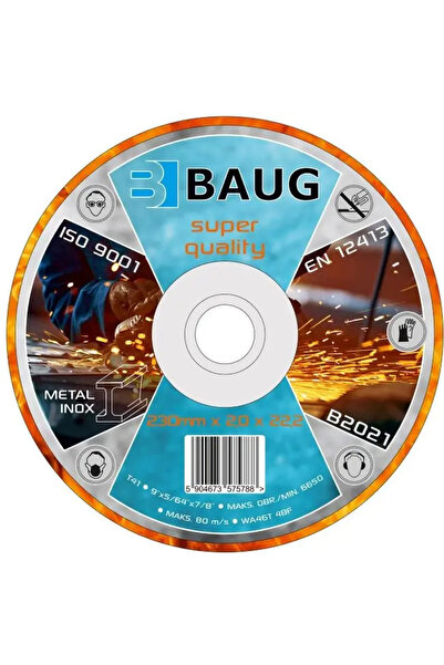 Notig Tools Disc de tăiere metal 230x2.0x22.2 mm, Notig Tools, pentru polizor...