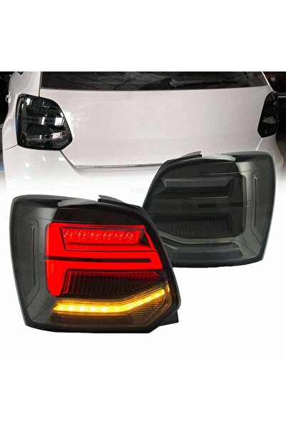 VLAND Σετ Πίσω Φώτων για VW Polo 6R 09-14 Μπάρα LED Δυναμικά Φιμέ (CAR0024979)
