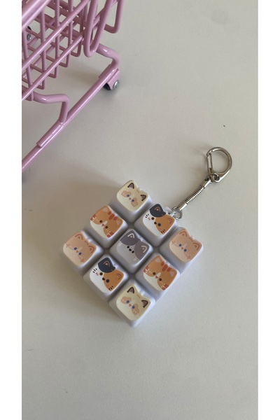 Sakura Konsept Butik Kawaii Pet 9-Piece Keyboard Cat Dog Cute Clicker Stress ...