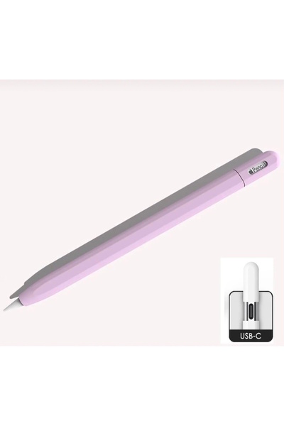 m.tk moveteck Apple Pencil Usb-C ile Uyumlu Kılıf Apple Pencil Usb C Silikon ...
