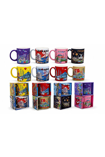 ArkhenX Istanbul Themed Porcelain Mug Alk5829