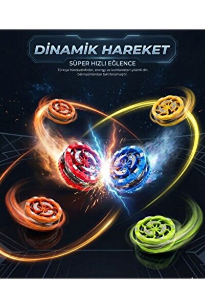 Genel Markalar Metal işikli beyblade 5 çeşitli renkler