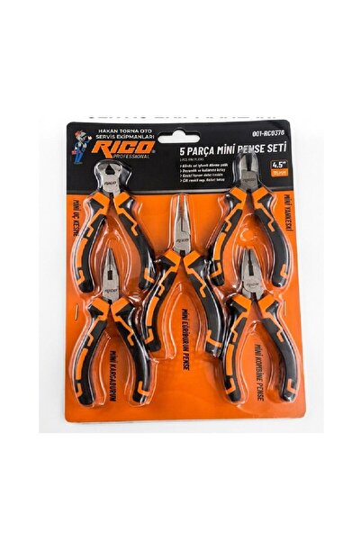 Universal Rico rc-0376 5 piece mini pliers set