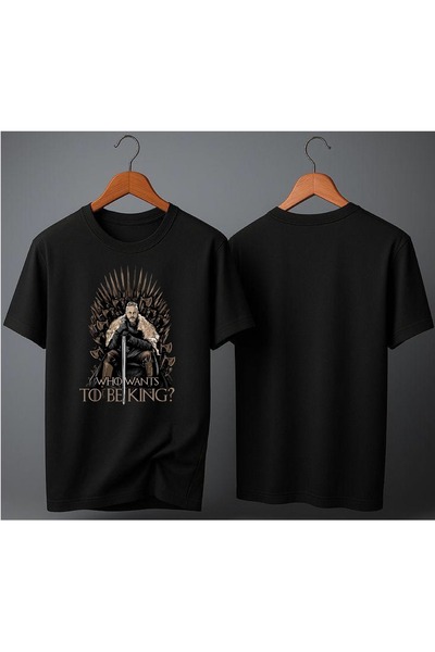 ELFERA Viking Ragnar Lodbrok Printed T-Shirt