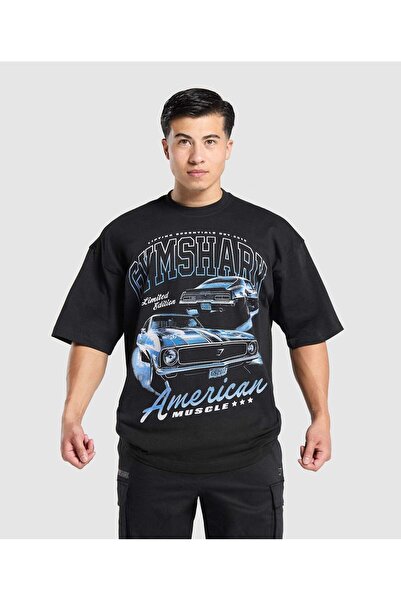 GYM Gymshark American Muscle Extreme Oversized T-Shirt