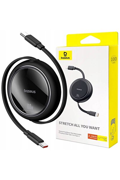 Baseus Cablu USB-C la USB-C 100W PD pentru laptop și telefon, încărcare rapid...