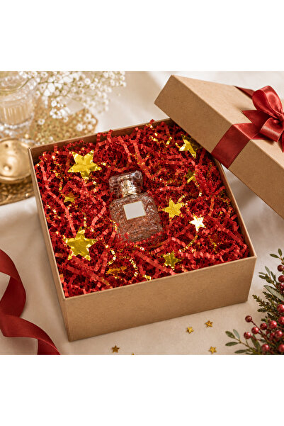 Generic Decorative Filling for Gifts with Golden Stars