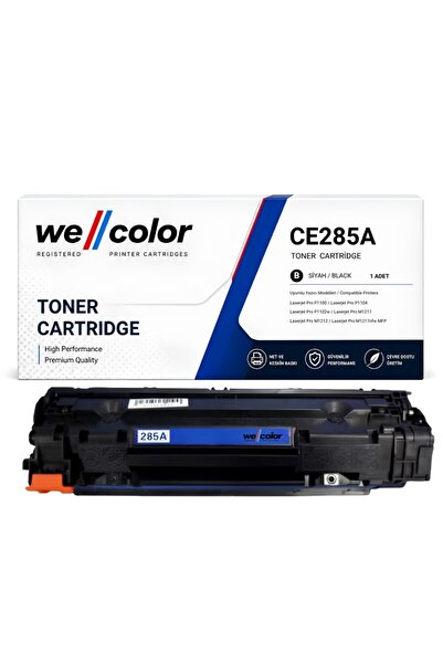 HP CE285A (85A) Siyah Muadil Toner HP LaserJet P1102, P1102w, M1132 MFP, M1212nf MFP, M1217nfw MFP Uyumlu