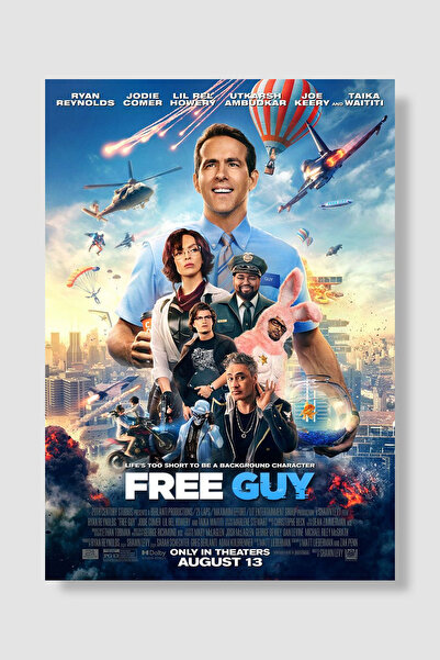 Luna Marissa Poster filma "Free Guy" Rajan Rejnolds Video igra Komedija Akcij...