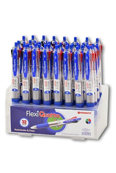 Penmate Pixuri Flexi Quattro set 32 buc 4 culori 0,7mm