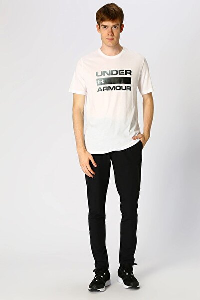 Under Armour Ανδρικό μπλουζάκι UA White Team Issue με λαιμόκοψη Crew Neck